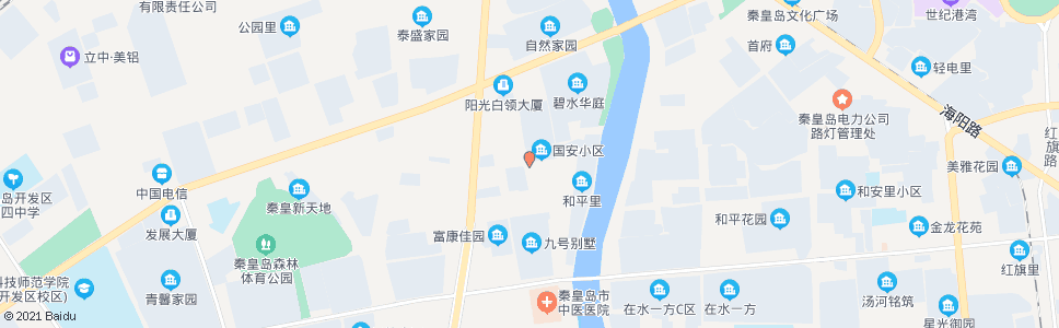 秦皇岛前进小区_公交站地图_秦皇岛公交_妙搜公交查询2024