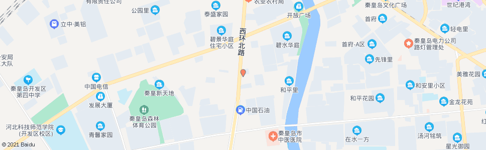 秦皇岛淮河道_公交站地图_秦皇岛公交_妙搜公交查询2024