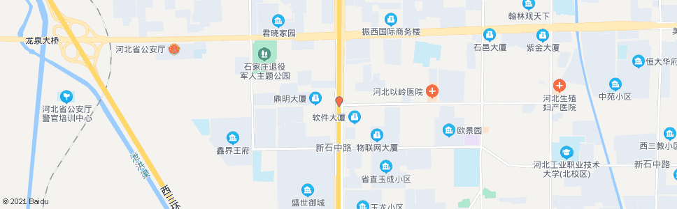 石家庄西二环新石北路_公交站地图_石家庄公交_妙搜公交查询2024