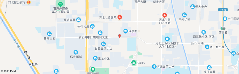 石家庄紫阁小区(通达铁路学校)_公交站地图_石家庄公交_妙搜公交查询2025