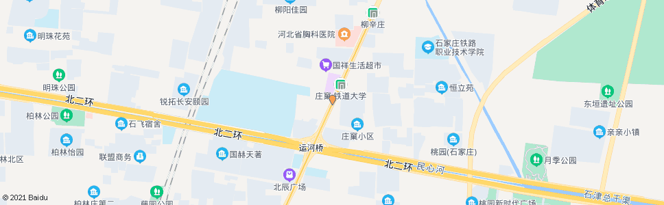 石家庄二六零医院(长江心理医院)_公交站地图_石家庄公交_妙搜公交查询2024