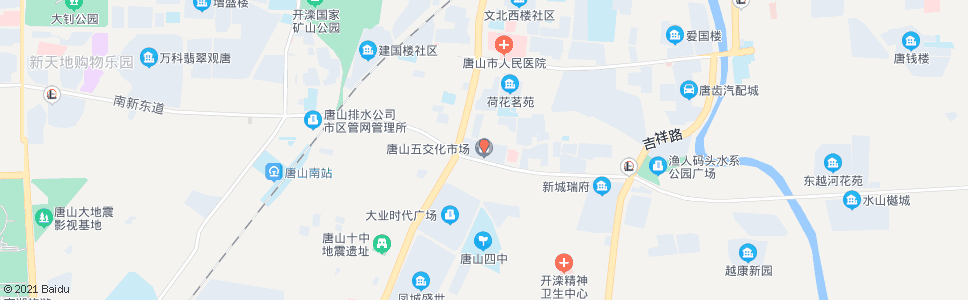 唐山开平建材市场_公交站地图_唐山公交_妙搜公交查询2024