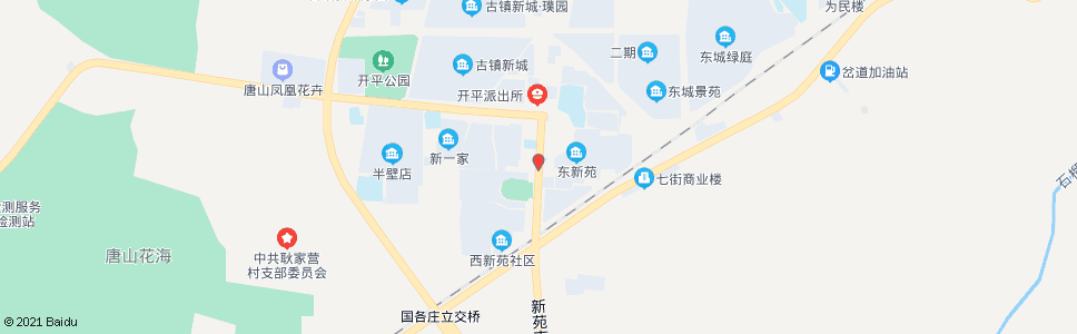 唐山开平新华超市_公交站地图_唐山公交_妙搜公交查询2024