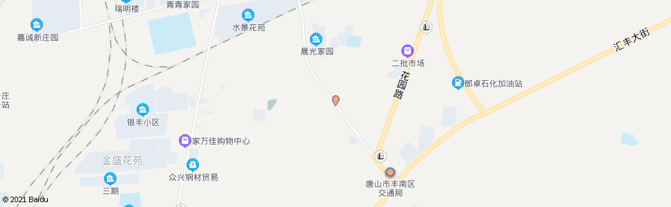 唐山小翟庄(花园路)_公交站地图_唐山公交_妙搜公交查询2024