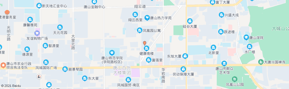 唐山健康楼_公交站地图_唐山公交_妙搜公交查询2024