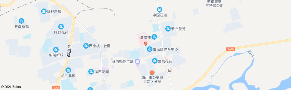 唐山开滦林西医院_公交站地图_唐山公交_妙搜公交查询2024