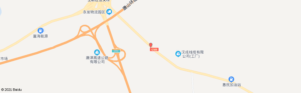 唐山后于家店_公交站地图_唐山公交_妙搜公交查询2025