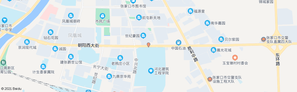 张家口华联超市建院站_公交站地图_张家口公交_妙搜公交查询2024