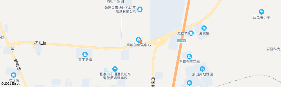 张家口通泰国际家居建材城_公交站地图_张家口公交_妙搜公交查询2024