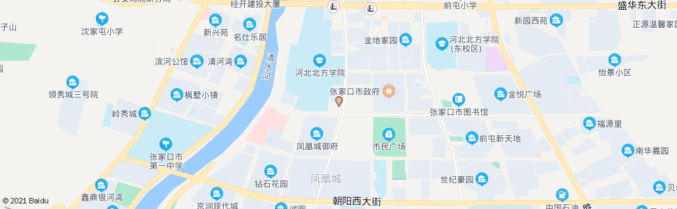 张家口烟厂(新南海鱼村)_公交站地图_张家口公交_妙搜公交查询2024