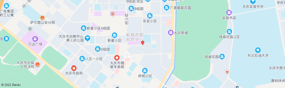 大庆四区_公交站地图_大庆公交_妙搜公交查询2024