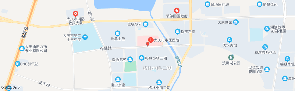 大庆中医院_公交站地图_大庆公交_妙搜公交查询2024