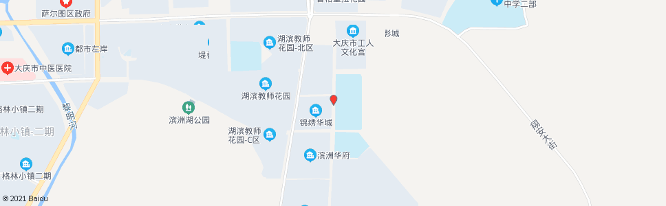 大庆市特殊教育中心_公交站地图_大庆公交_妙搜公交查询2024