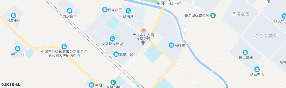 大庆创一村_公交站地图_大庆公交_妙搜公交查询2024