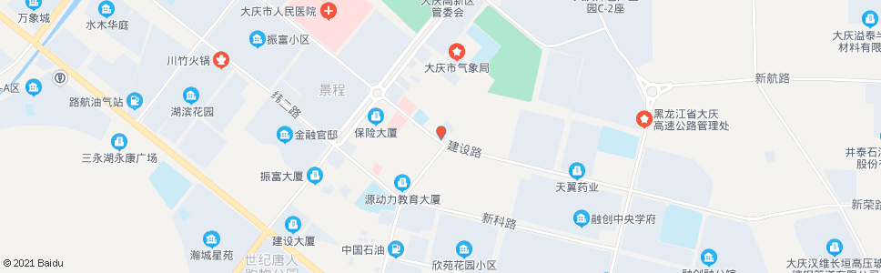 大庆大庆市粮食局_公交站地图_大庆公交_妙搜公交查询2024