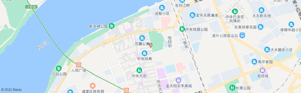 哈尔滨道里三道街_公交站地图_哈尔滨公交_妙搜公交查询2024