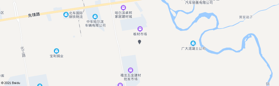 哈尔滨飞达板材市场_公交站地图_哈尔滨公交_妙搜公交查询2025