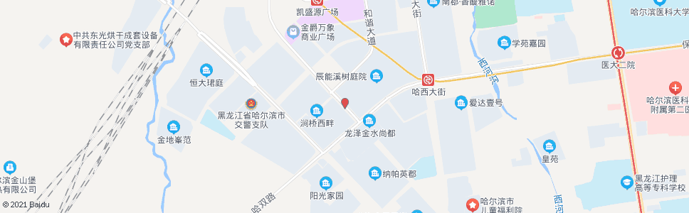 哈尔滨哈尔滨大街复旦街口_公交站地图_哈尔滨公交_妙搜公交查询2024