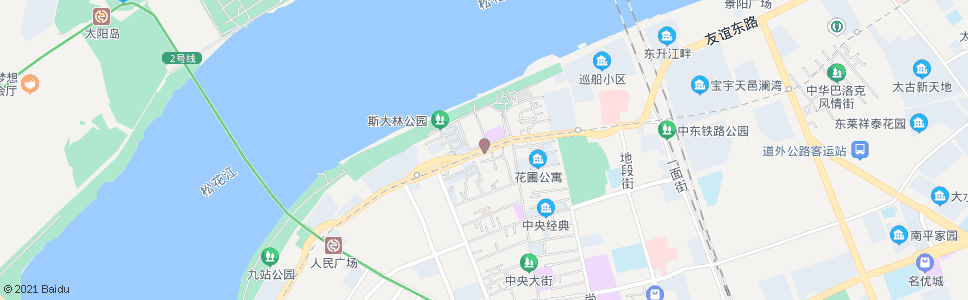 哈尔滨防洪纪念塔(百盛购物广场)_公交站地图_哈尔滨公交_妙搜公交查询2025