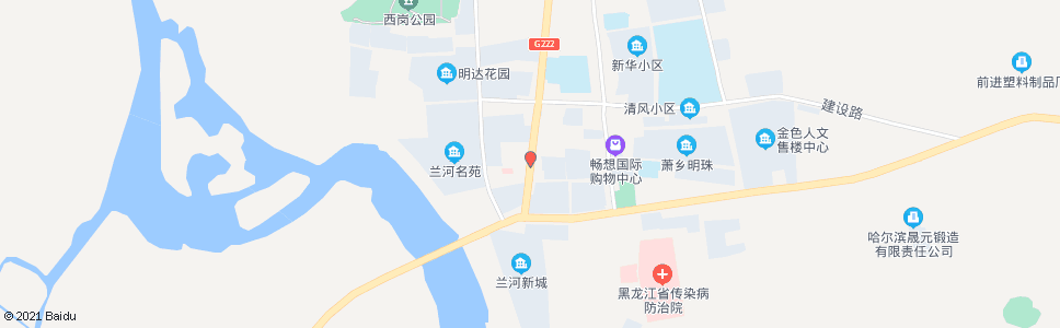 哈尔滨呼兰区城建局_公交站地图_哈尔滨公交_妙搜公交查询2024