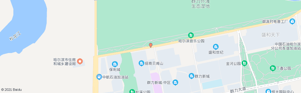 哈尔滨友谊西路丽江路口_公交站地图_哈尔滨公交_妙搜公交查询2025