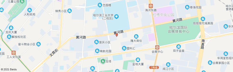 哈尔滨春龙饭店_公交站地图_哈尔滨公交_妙搜公交查询2024