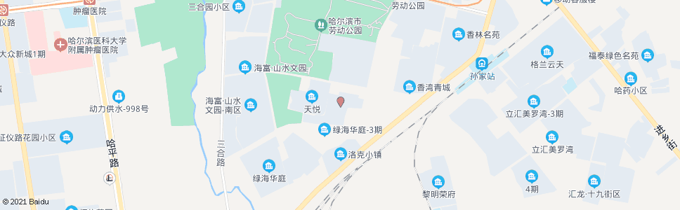 哈尔滨松电新村_公交站地图_哈尔滨公交_妙搜公交查询2025