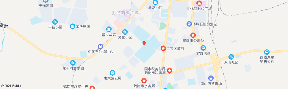 鹤岗市一中_公交站地图_鹤岗公交_妙搜公交查询2024