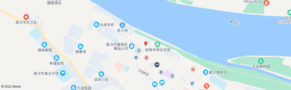 黑河市运管处_公交站地图_黑河公交_妙搜公交查询2024