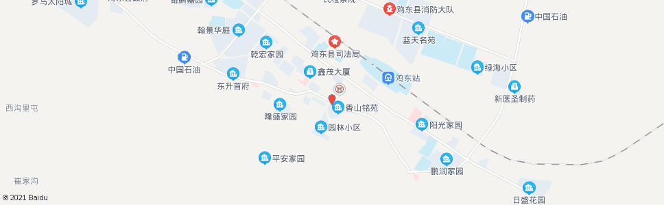 鸡西南山市场_公交站地图_鸡西公交_妙搜公交查询2024