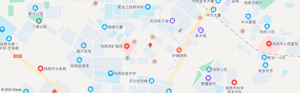 鸡西机电厂_公交站地图_鸡西公交_妙搜公交查询2024