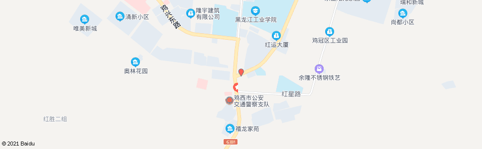 鸡西红星乡_公交站地图_鸡西公交_妙搜公交查询2024