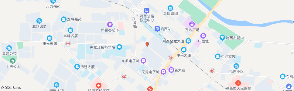 鸡西园林路西_公交站地图_鸡西公交_妙搜公交查询2024