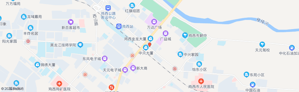 鸡西粮食局_公交站地图_鸡西公交_妙搜公交查询2024