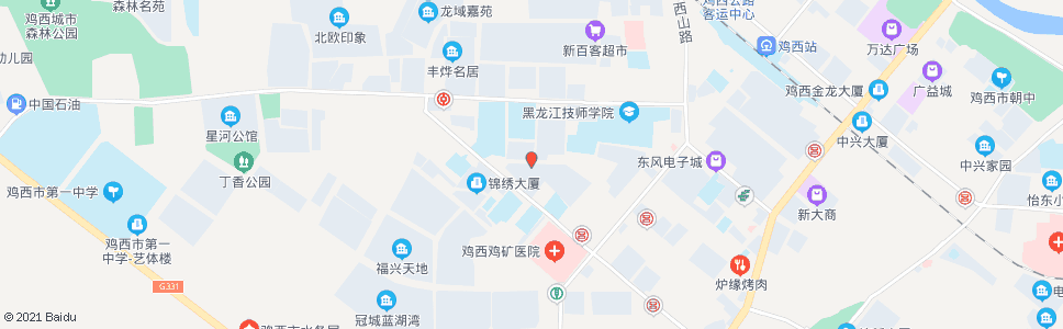 鸡西红旗西路_公交站地图_鸡西公交_妙搜公交查询2024