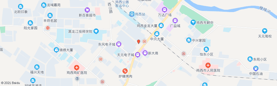 鸡西园林路东_公交站地图_鸡西公交_妙搜公交查询2024