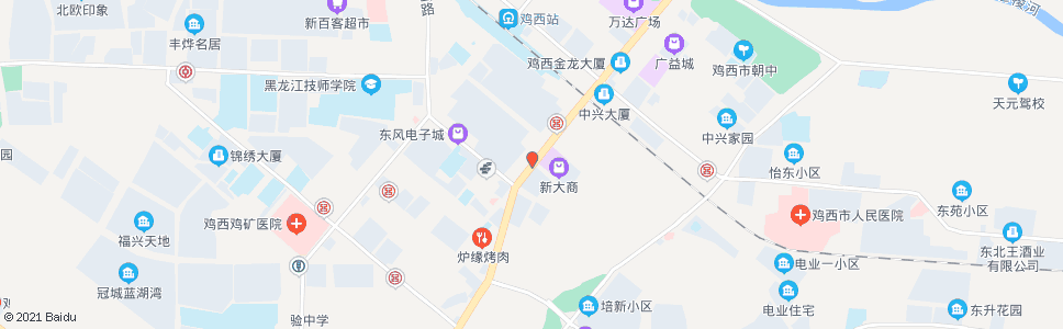 鸡西大商_公交站地图_鸡西公交_妙搜公交查询2024