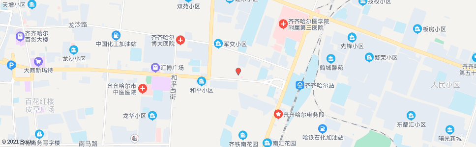 齐齐哈尔市区客运站_公交站地图_齐齐哈尔公交_妙搜公交查询2024