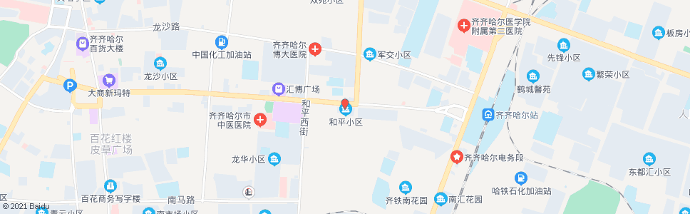 齐齐哈尔天骄钢琴学校_公交站地图_齐齐哈尔公交_妙搜公交查询2024