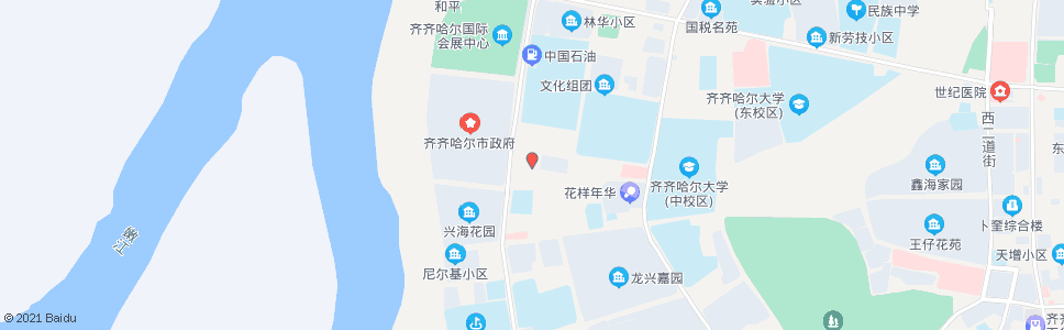 齐齐哈尔城建局(北)_公交站地图_齐齐哈尔公交_妙搜公交查询2024