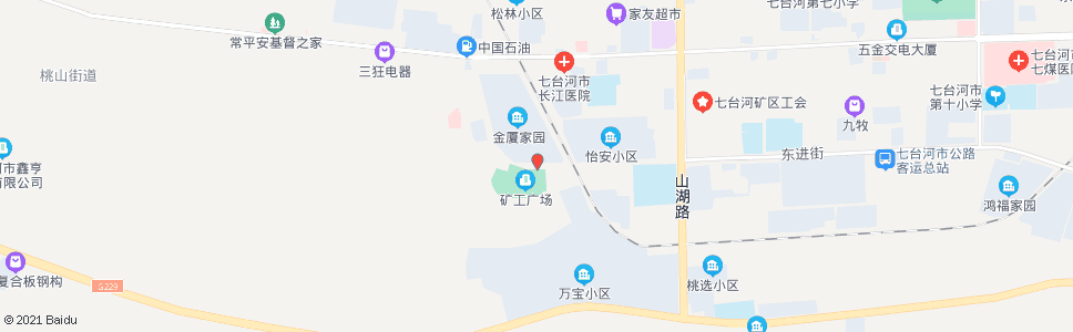 七台河矿工公园_公交站地图_七台河公交_妙搜公交查询2024