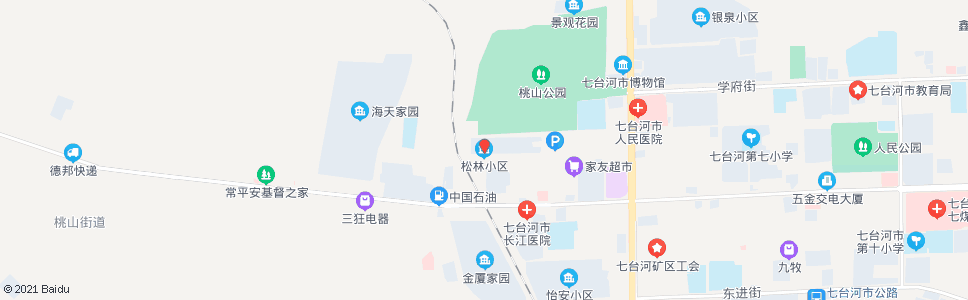 七台河松林小区_公交站地图_七台河公交_妙搜公交查询2024