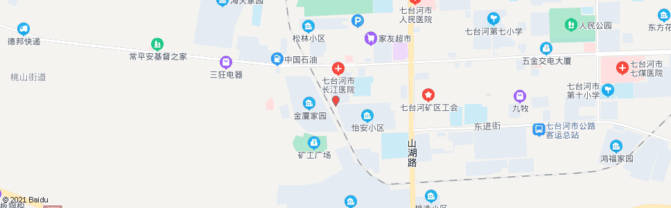 七台河教师公寓_公交站地图_七台河公交_妙搜公交查询2024