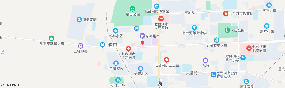 七台河嘉宝莉油漆总汇_公交站地图_七台河公交_妙搜公交查询2024