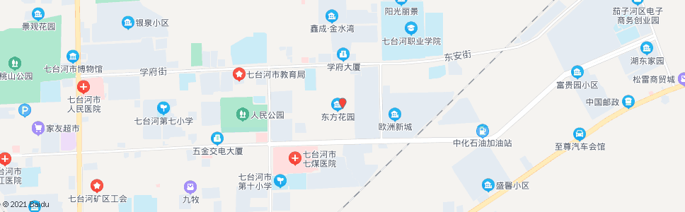 七台河蒙苔梭利学校_公交站地图_七台河公交_妙搜公交查询2024