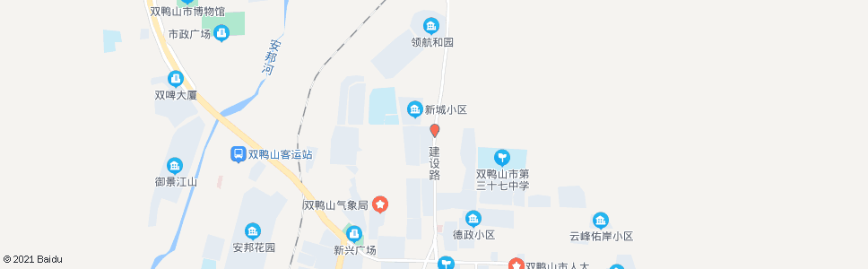 双鸭山建设路市场_公交站地图_双鸭山公交_妙搜公交查询2024