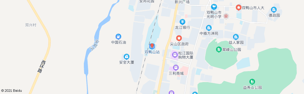 双鸭山火车站_公交站地图_双鸭山公交_妙搜公交查询2024