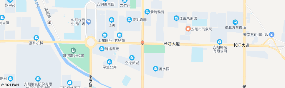 安阳中华路长江大道路口_公交站地图_安阳公交_妙搜公交查询2024