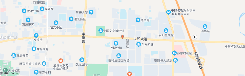 安阳小营(蔬菜大市场)_公交站地图_安阳公交_妙搜公交查询2024