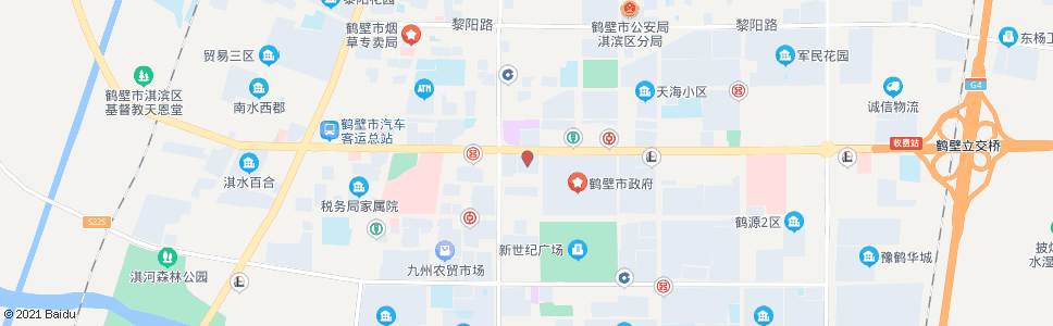 鹤壁行政服务中心_公交站地图_鹤壁公交_妙搜公交查询2024